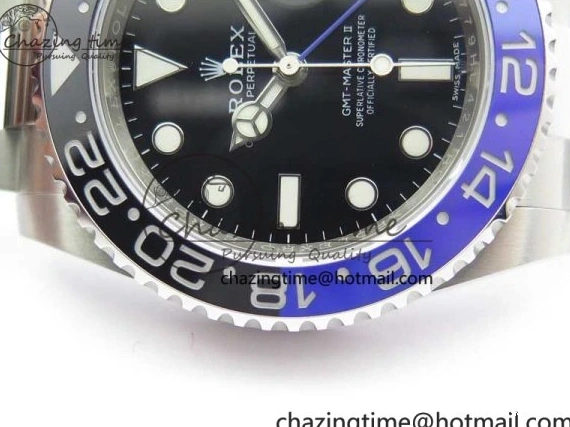 1218 GMT-Master II 116710 BLNR Black Blue Ceramic 904L Steel V9F 1:1 Best Edition SA3186 CHS WaterResistant 3069